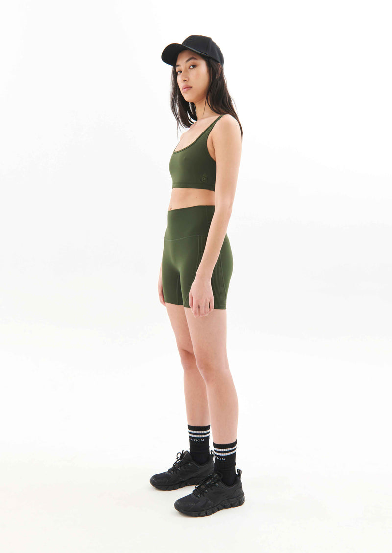 FREE PLAY BIKE SHORT IN RIFLE GREEN