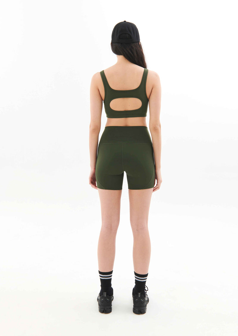 FREE PLAY BIKE SHORT IN RIFLE GREEN