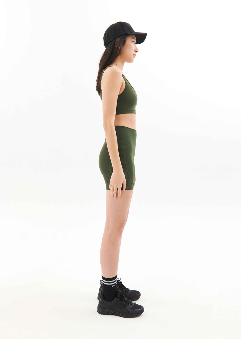 FREE PLAY BIKE SHORT IN RIFLE GREEN