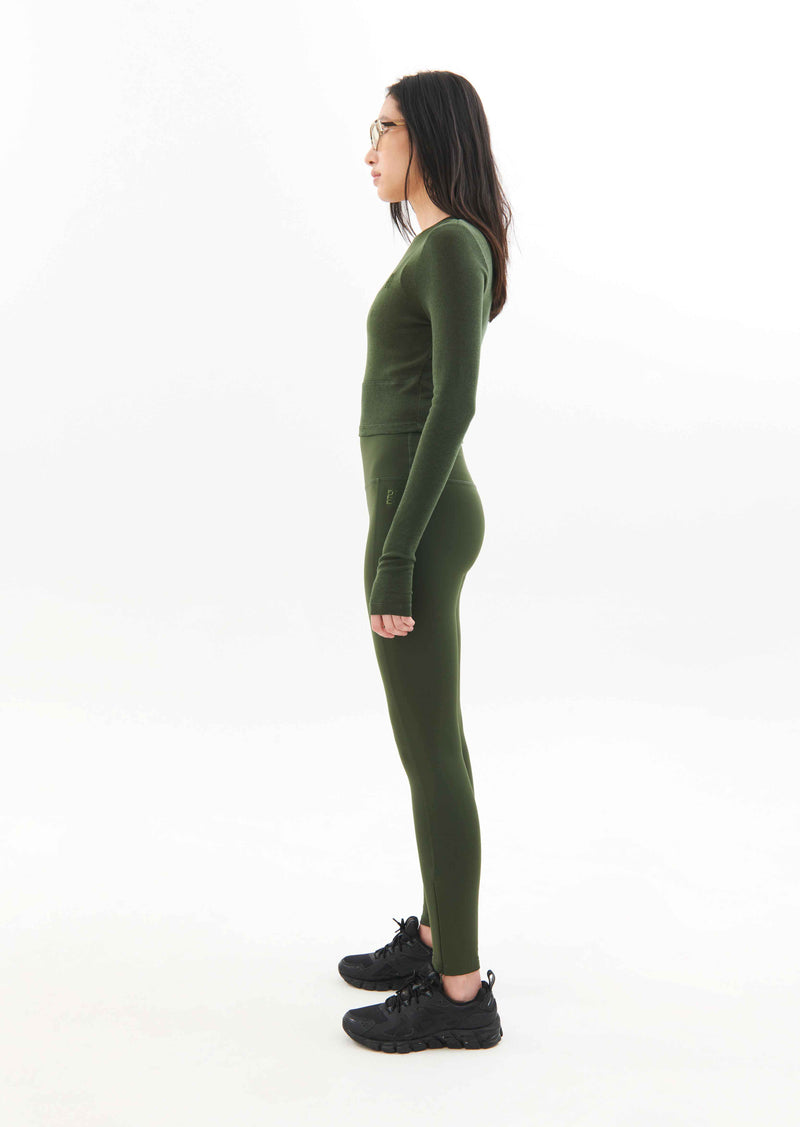 FREE PLAY LS TOP IN RIFLE GREEN