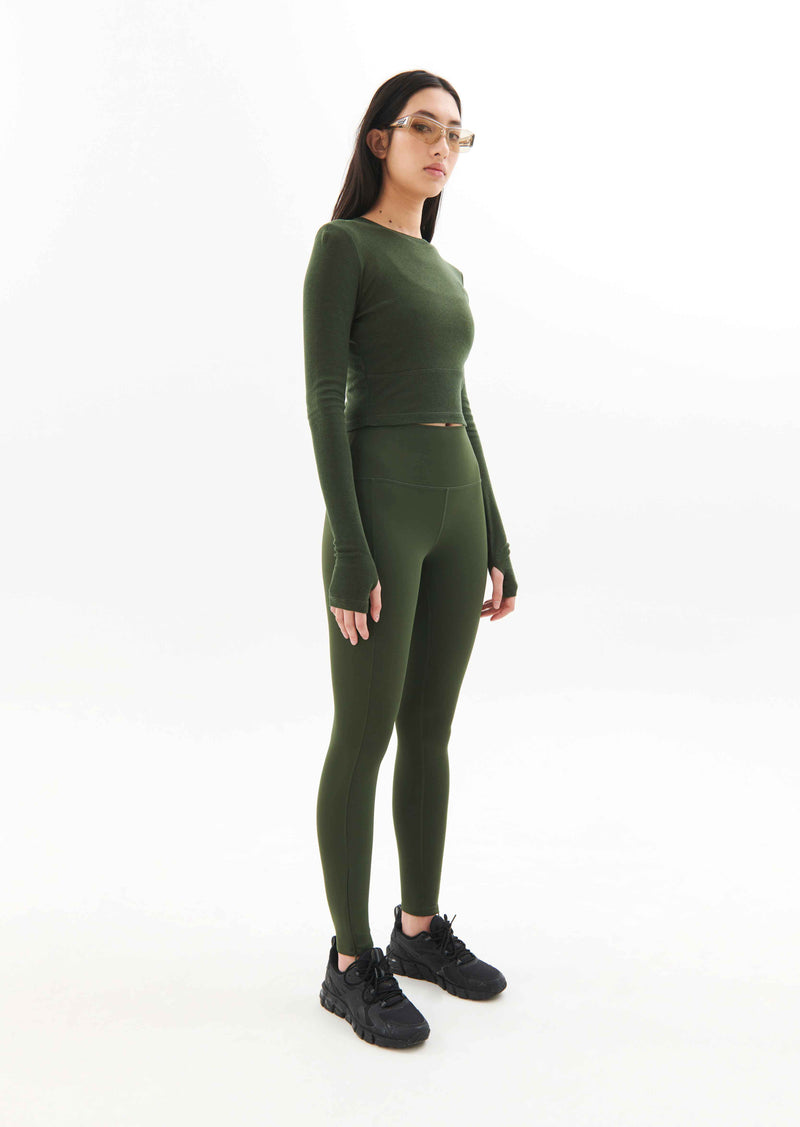 FREE PLAY LS TOP IN RIFLE GREEN