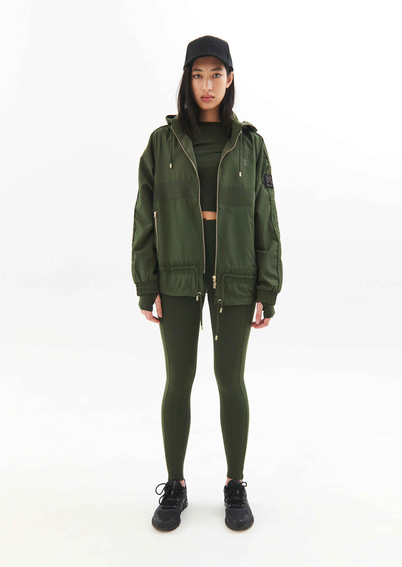 MAN DOWN JACKET IN RIFLE GREEN