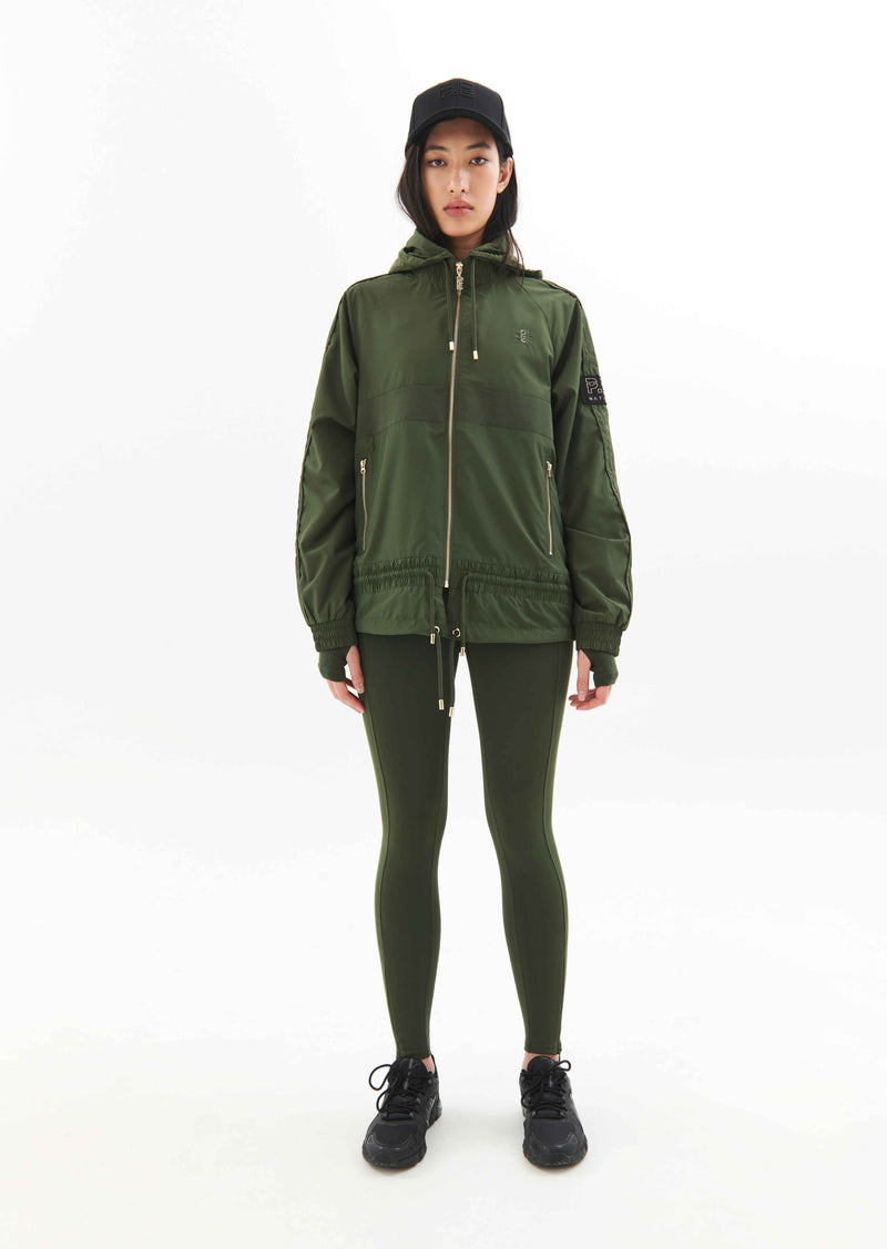MAN DOWN JACKET IN RIFLE GREEN
