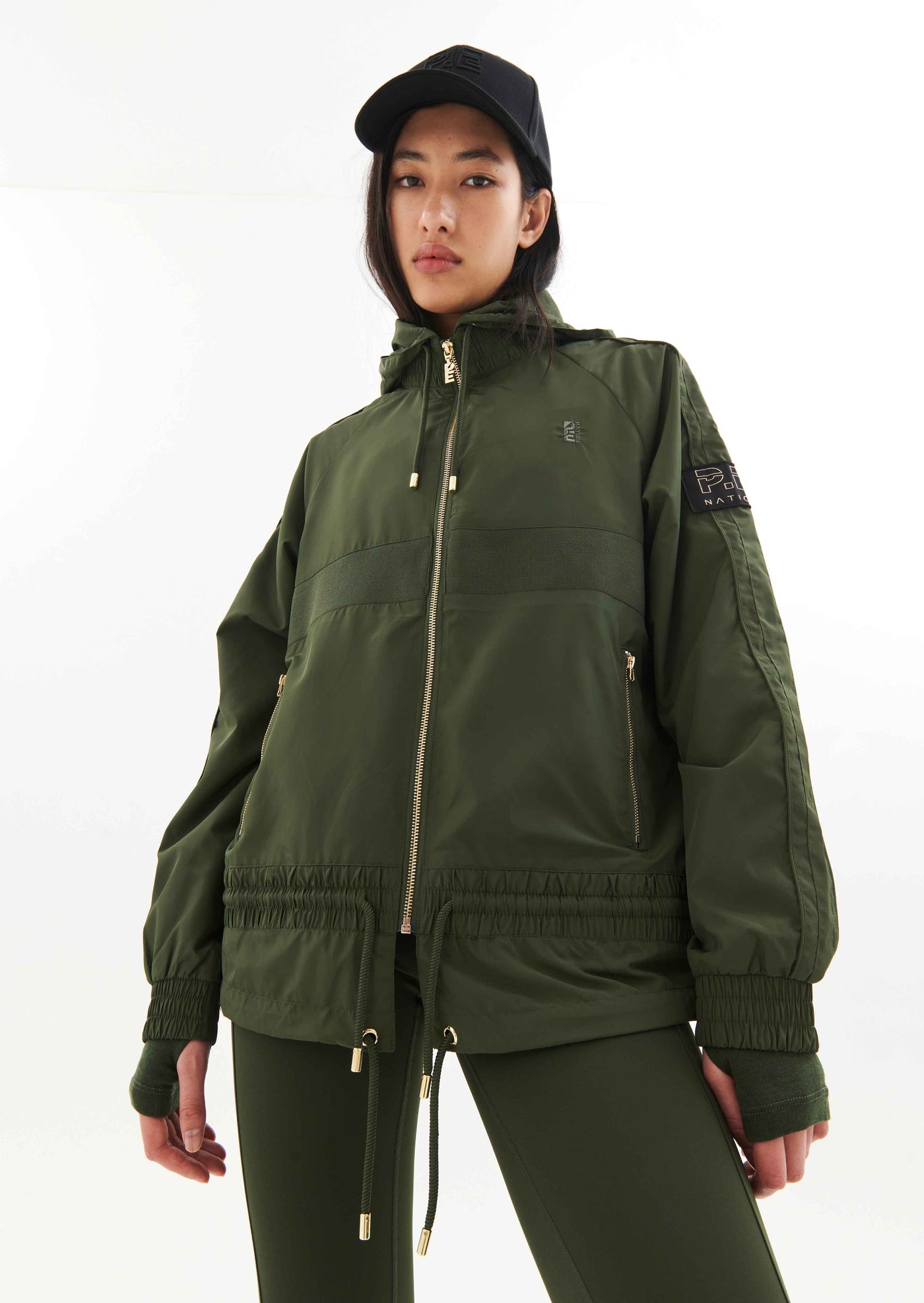 MAN DOWN JACKET IN RIFLE GREEN