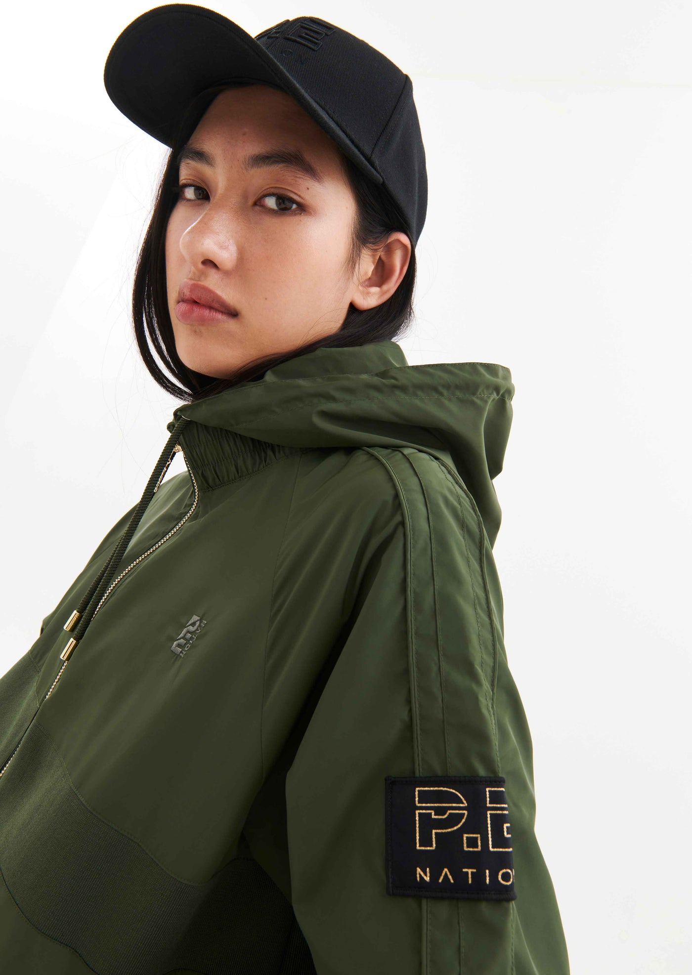 MAN DOWN JACKET IN RIFLE GREEN