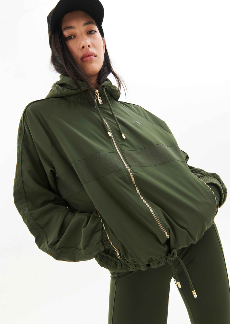 MAN DOWN JACKET IN RIFLE GREEN