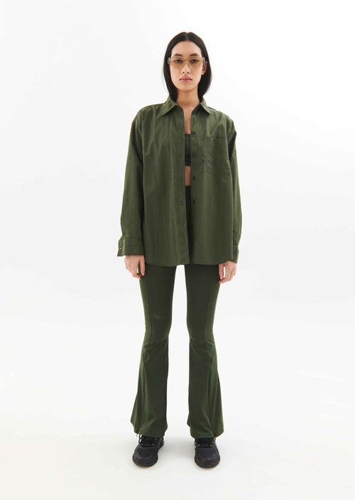 INTERVAL SHIRT IN RIFLE GREEN