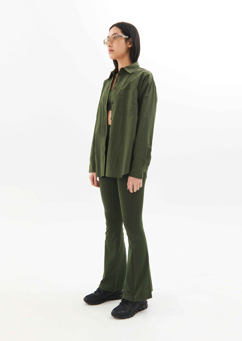 INTERVAL SHIRT IN RIFLE GREEN