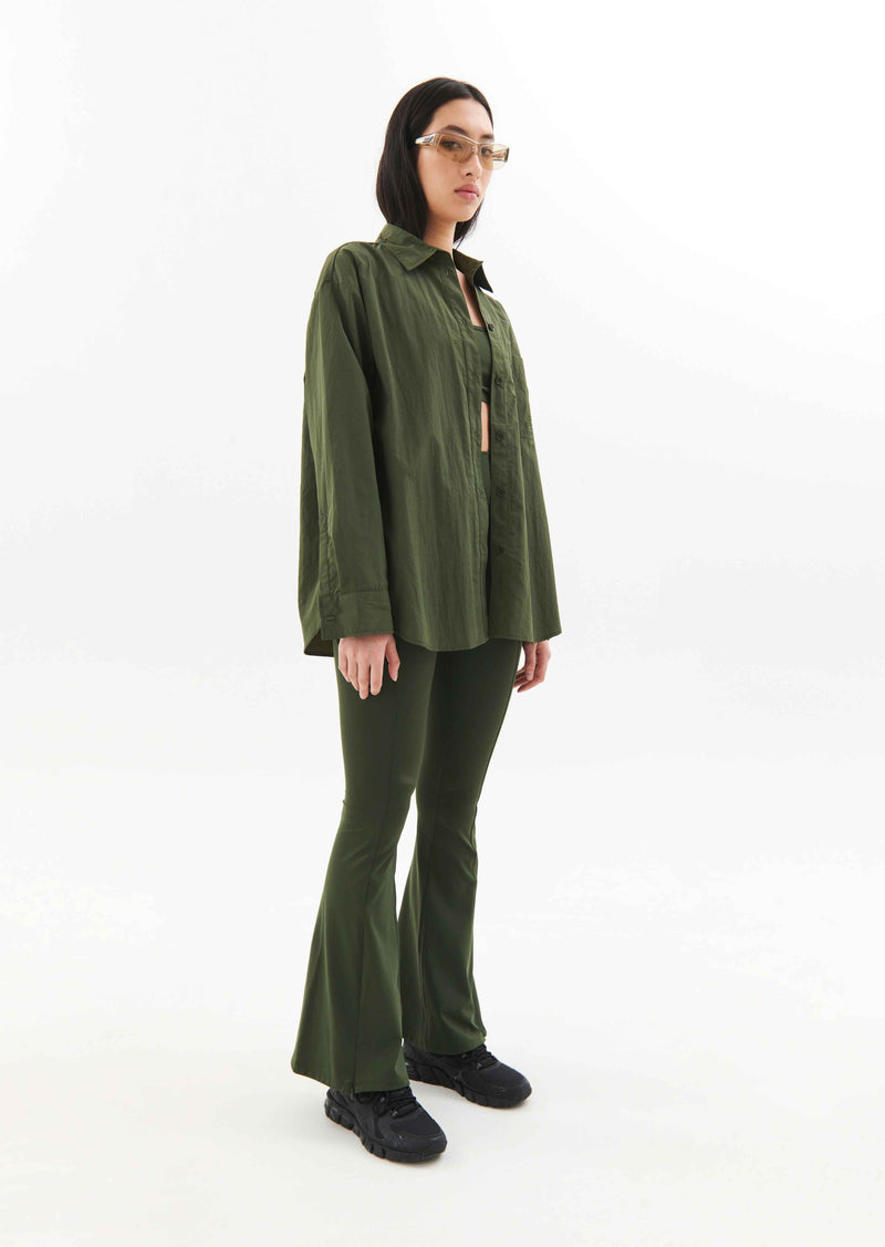 INTERVAL SHIRT IN RIFLE GREEN