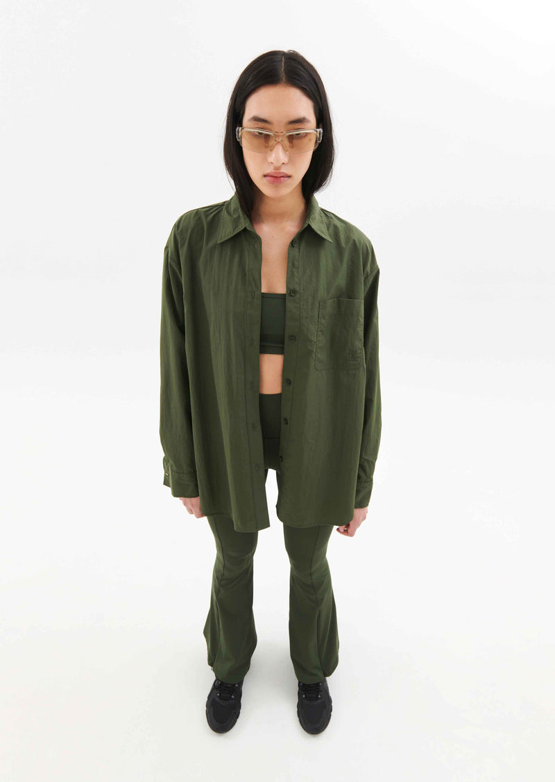 INTERVAL SHIRT IN RIFLE GREEN
