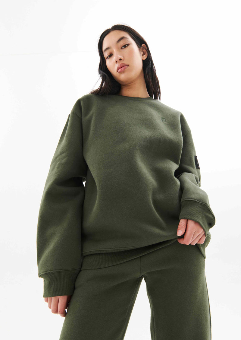 PRIMARY SWEAT IN RIFLE GREEN