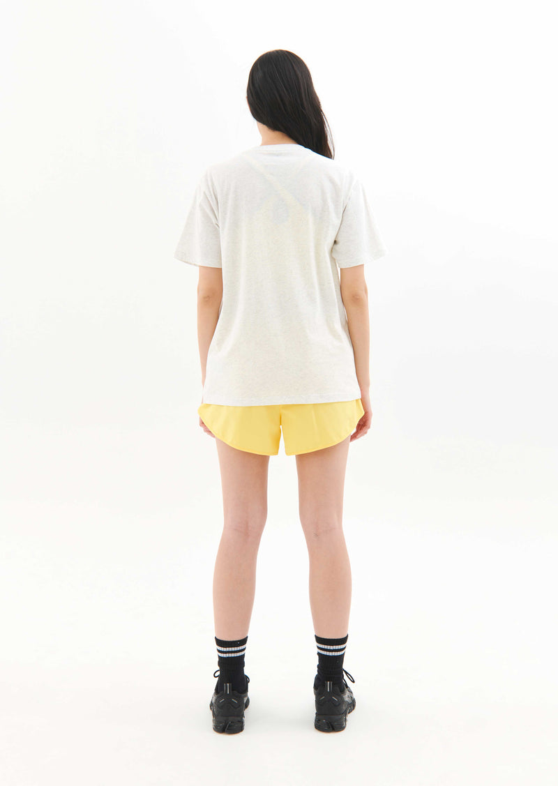 INFINITE TEE IN GREY MARLE