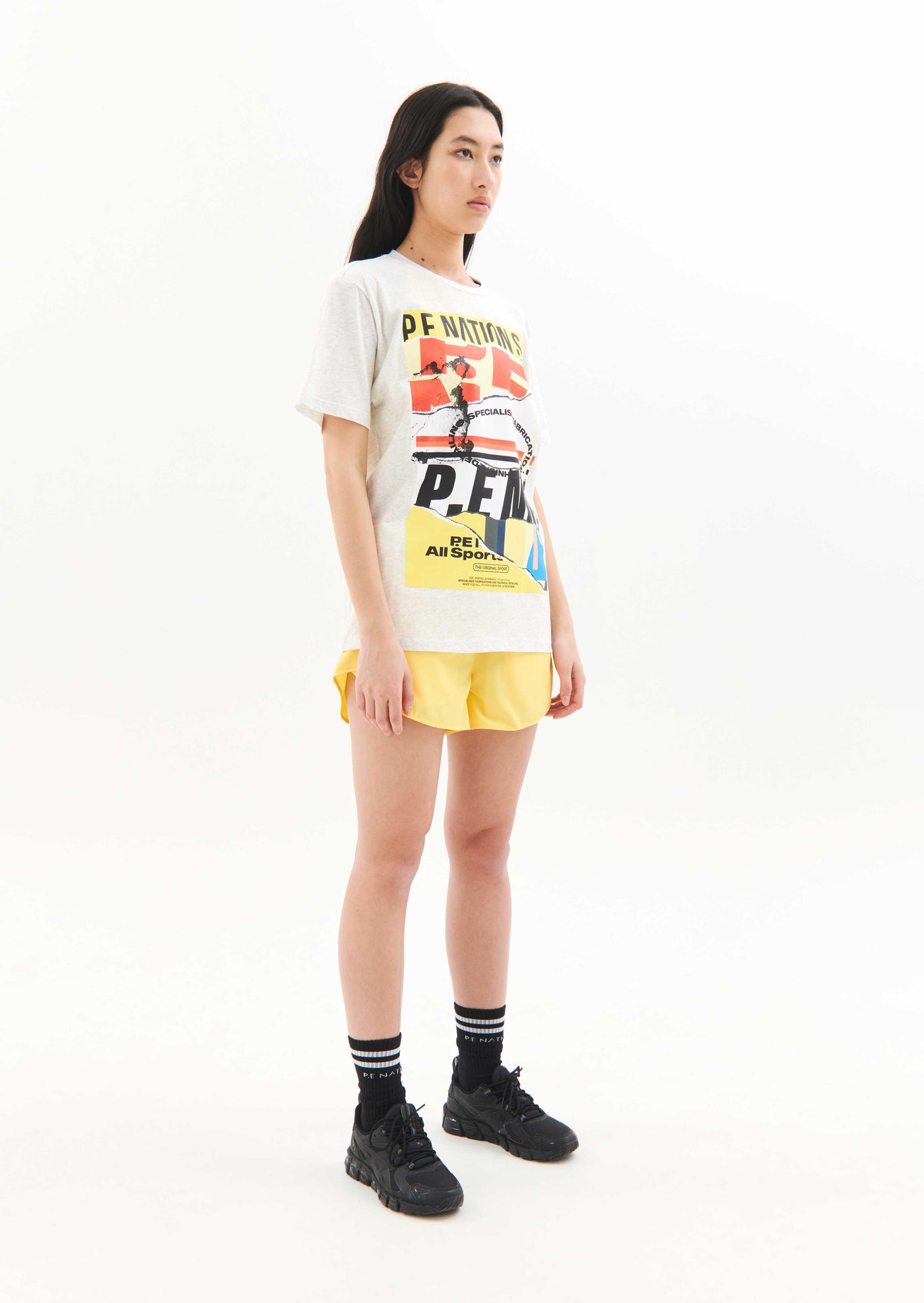 INFINITE TEE IN GREY MARLE