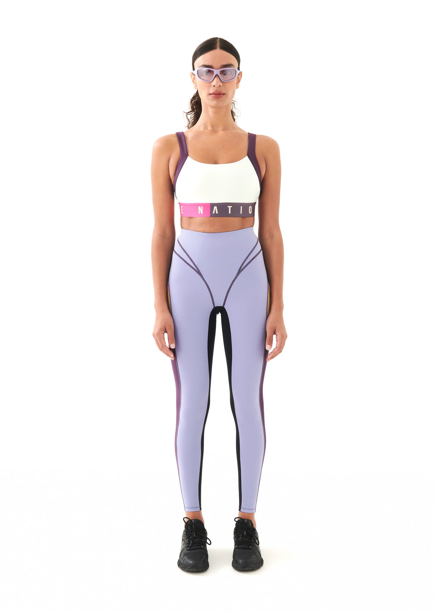 MOTION LEGGING IN VIOLET