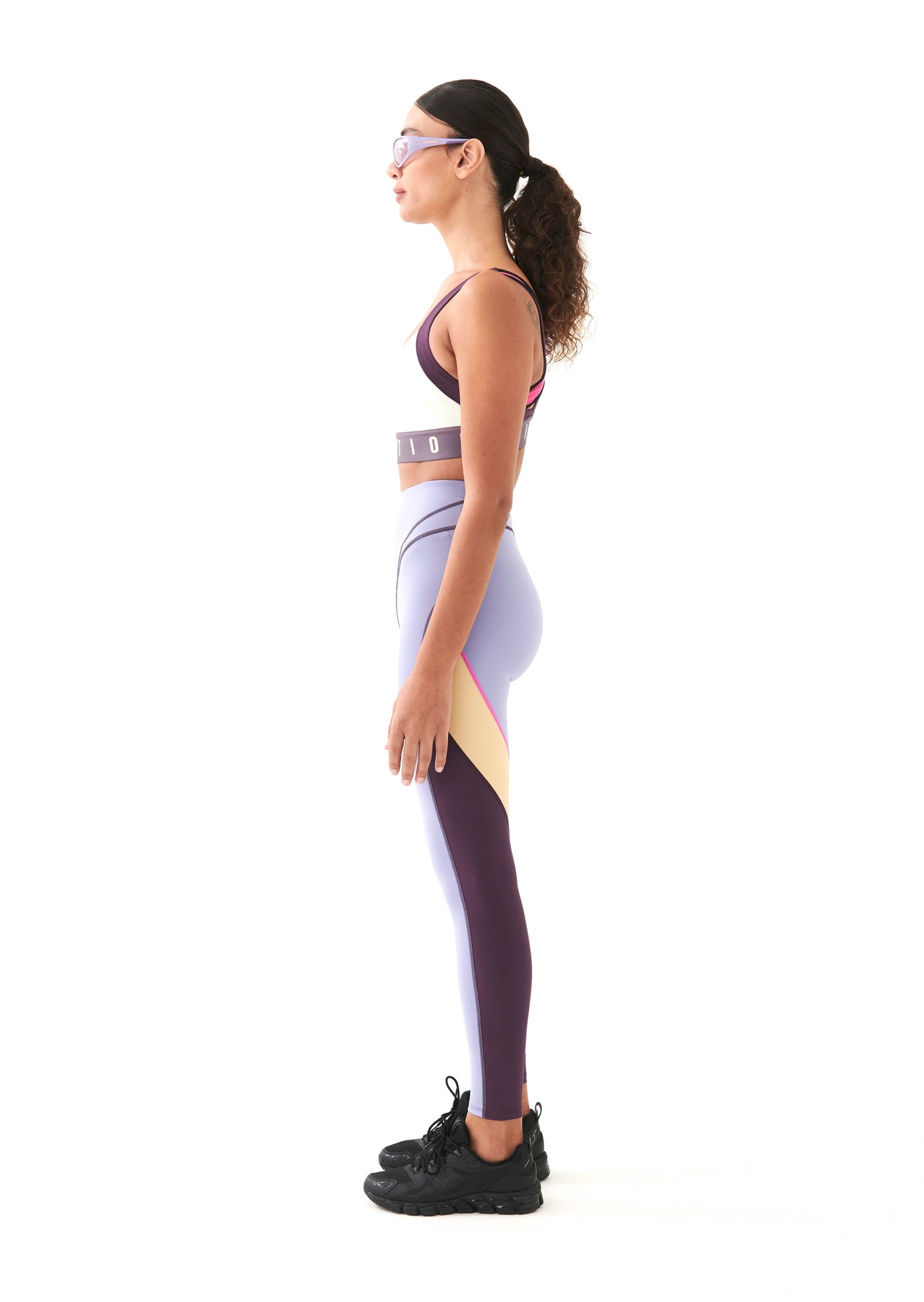 MOTION LEGGING IN VIOLET