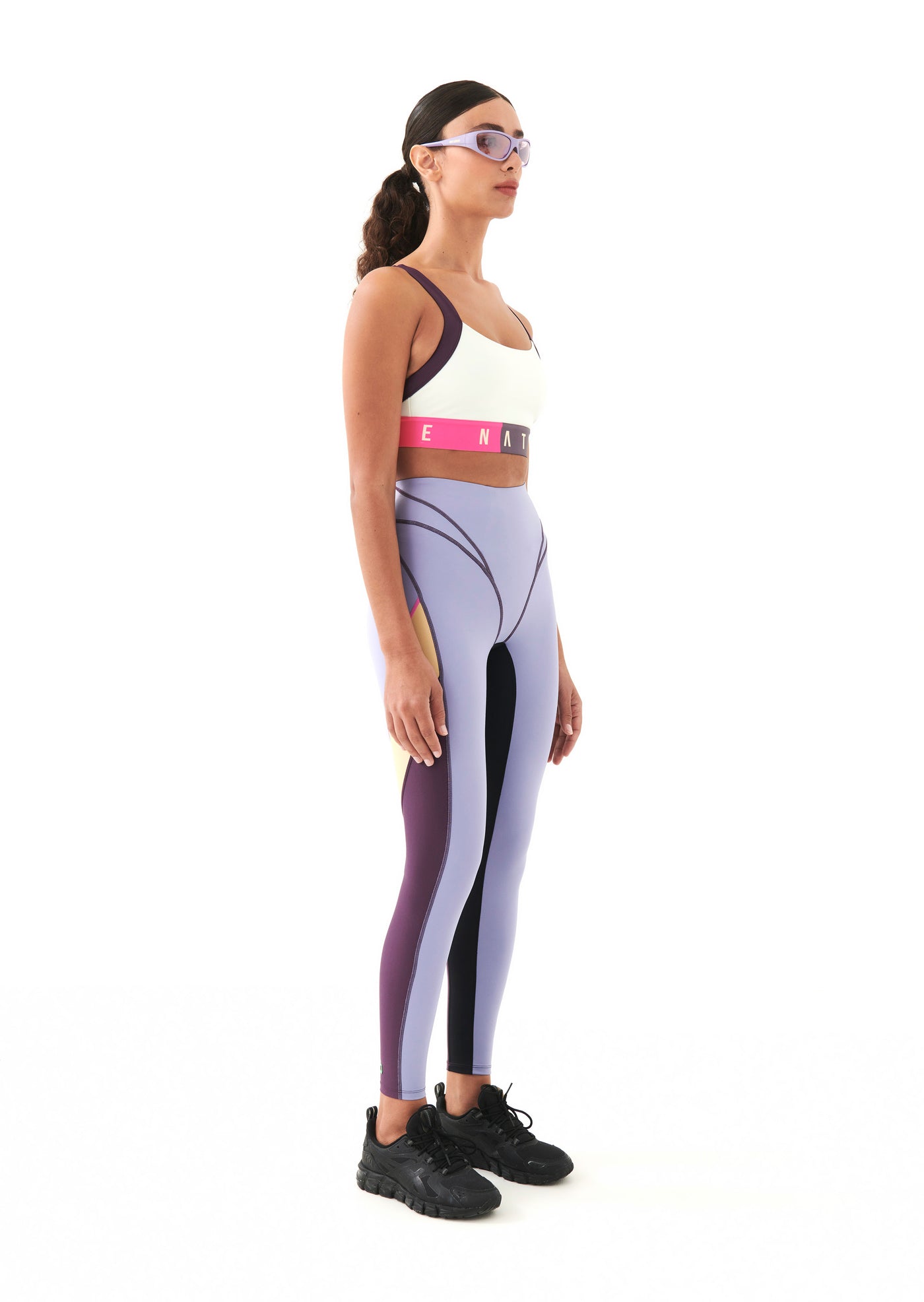 MOTION SPORTS BRA IN WATER LILY