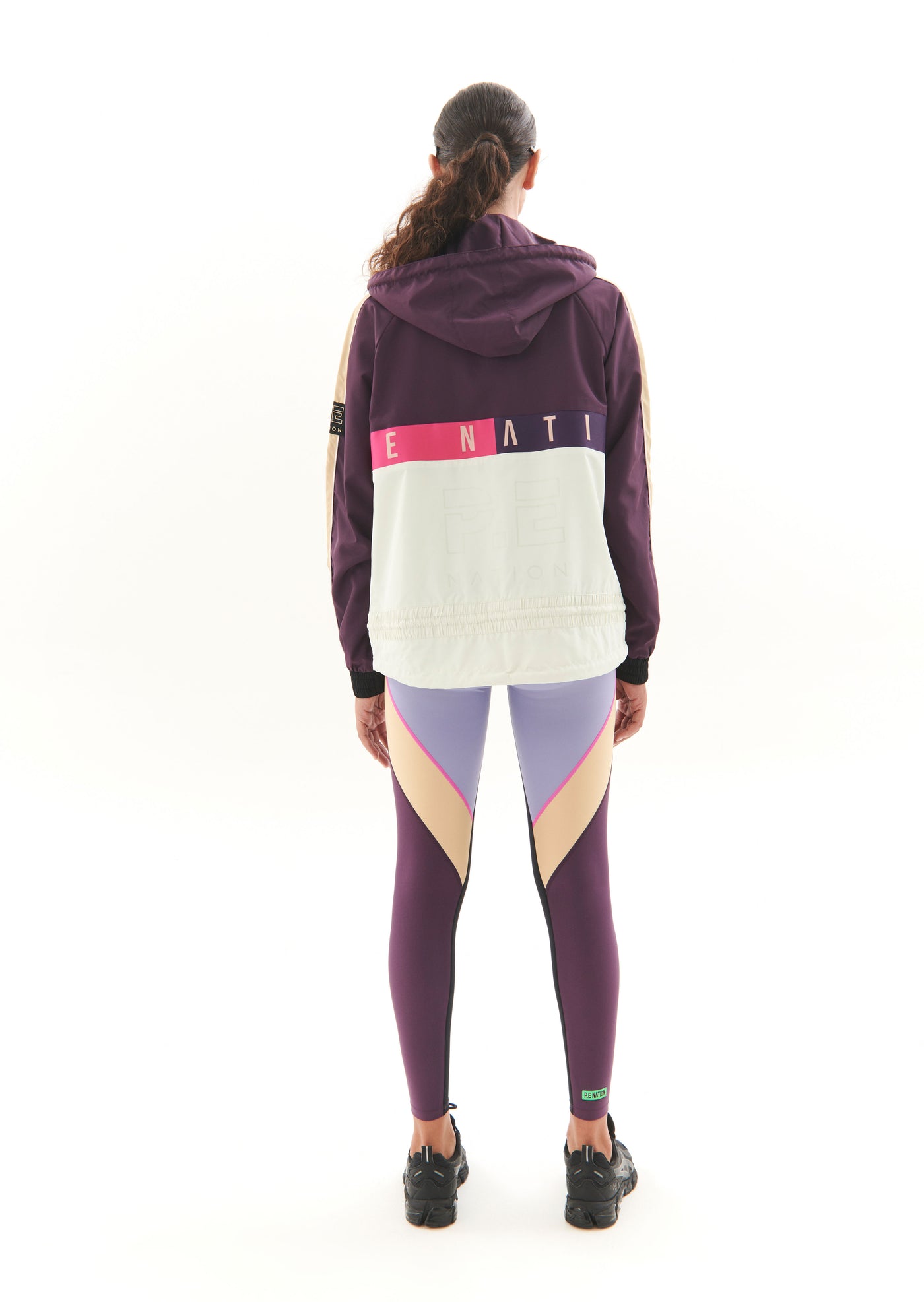 MAN DOWN JACKET IN PURPLE PENNANT