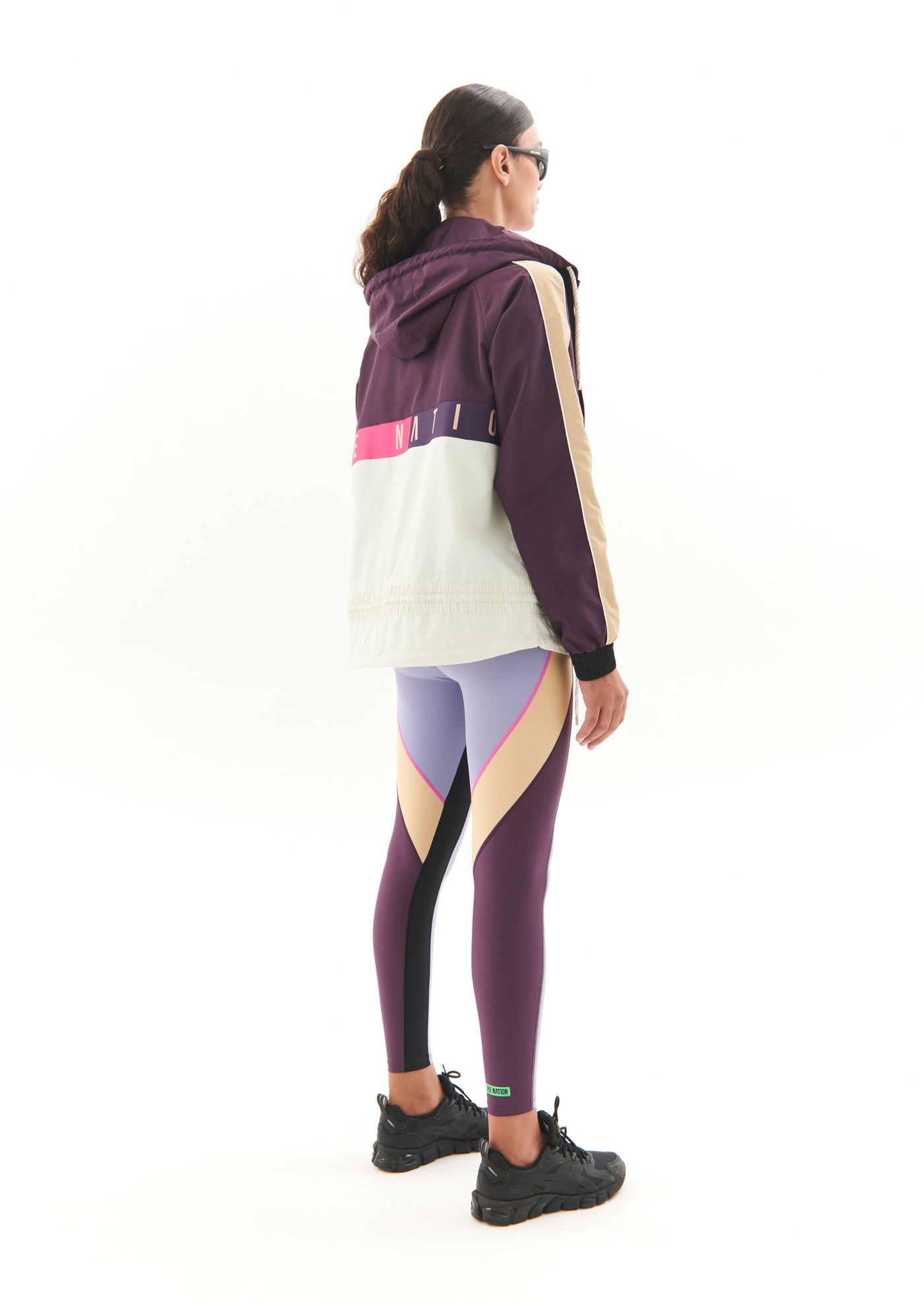 MAN DOWN JACKET IN PURPLE PENNANT