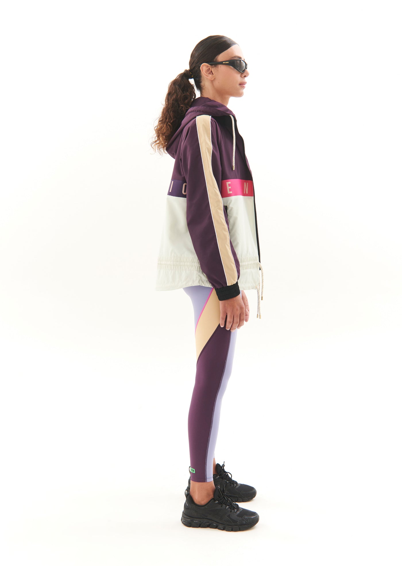 MAN DOWN JACKET IN PURPLE PENNANT
