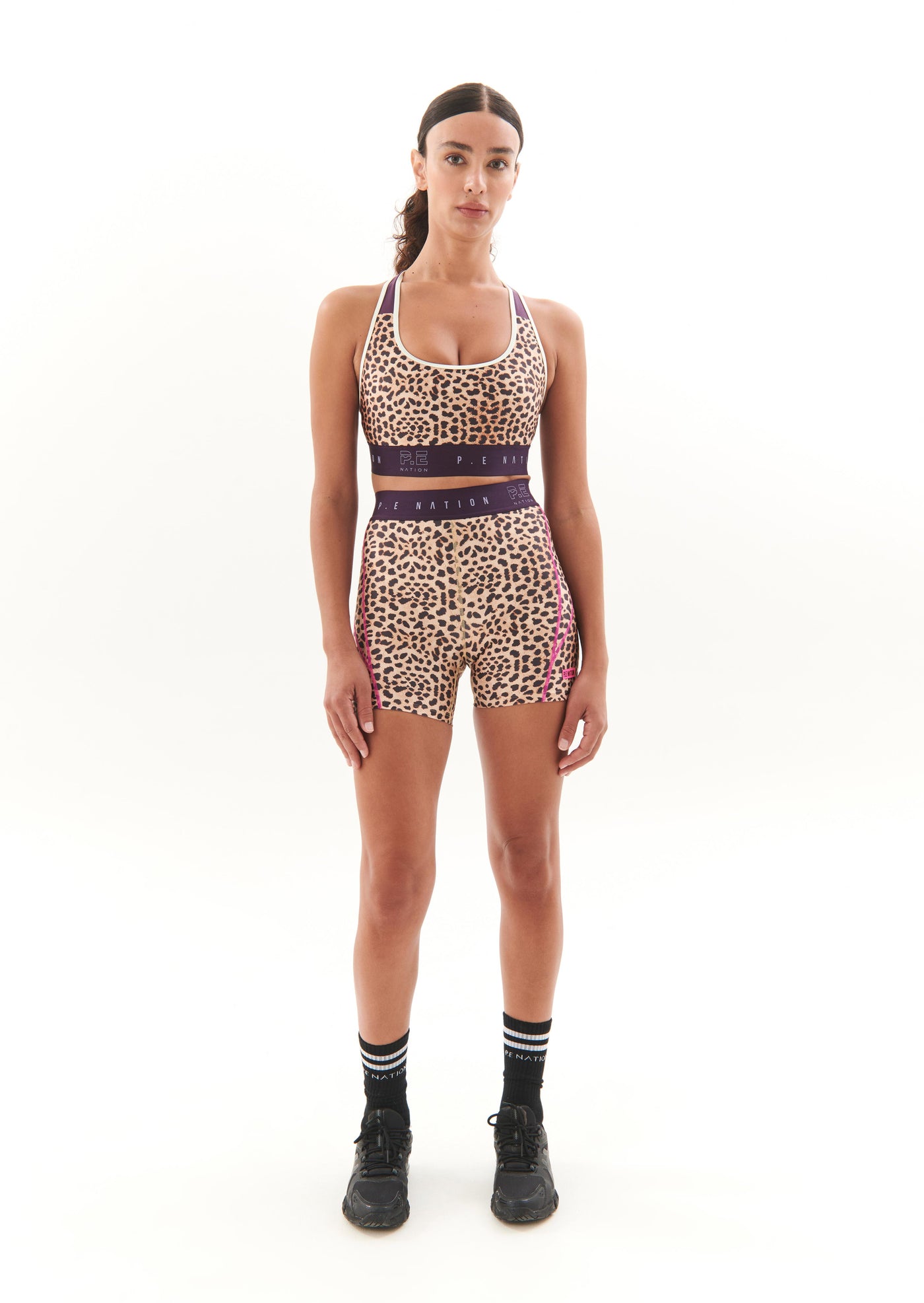 DEL MAR SPORTS BRA IN ANIMAL PRINT
