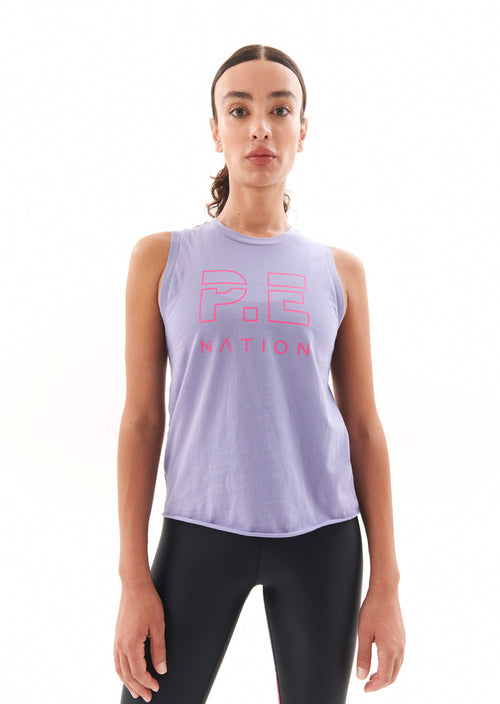 SHUFFLE TANK IN VIOLET