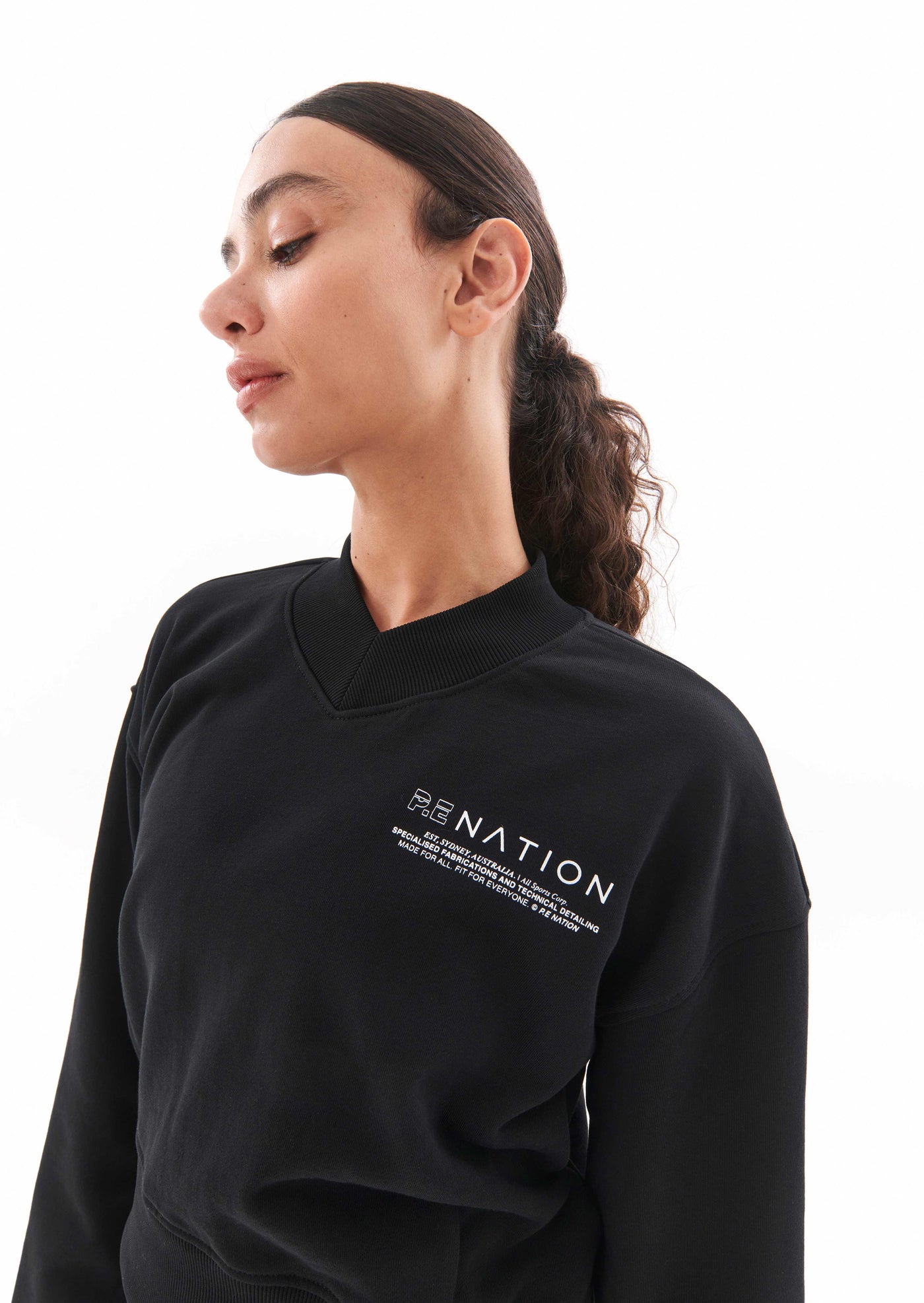 CHALLENGE SWEAT IN BLACK