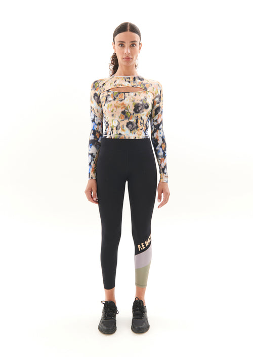 VISUALISE LS TOP IN FLORAL PRINT LIGHT