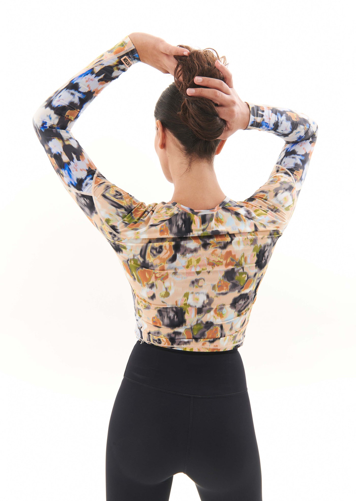 VISUALISE LS TOP IN FLORAL PRINT LIGHT