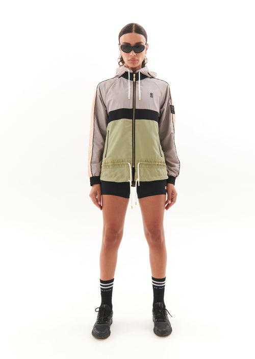 MAN DOWN JACKET IN OPAL GRAY