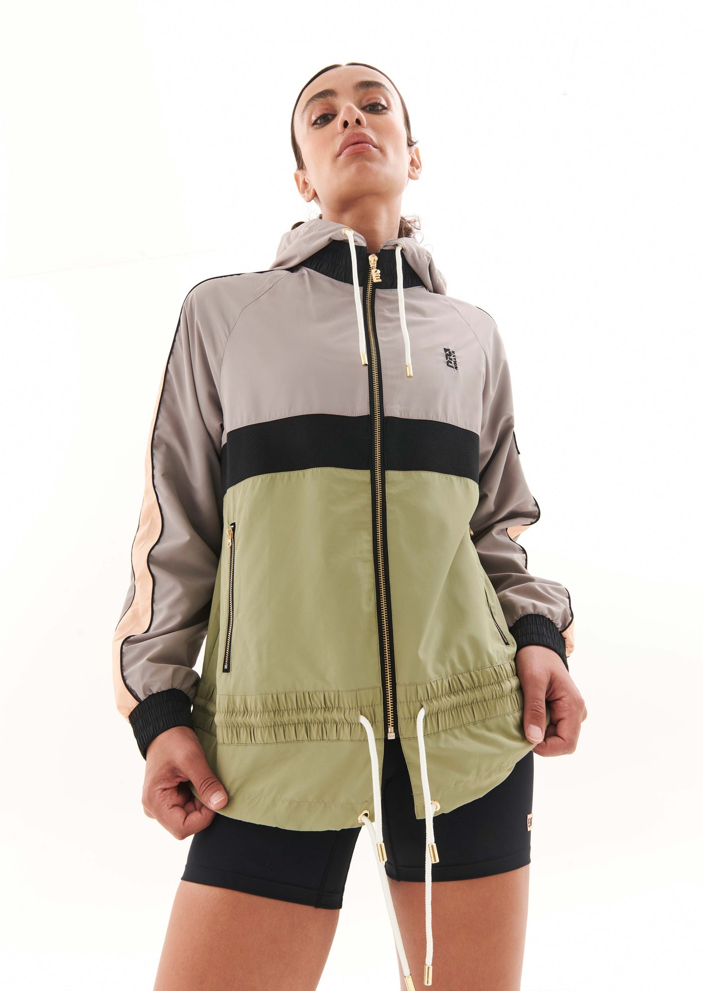 MAN DOWN JACKET IN OPAL GRAY