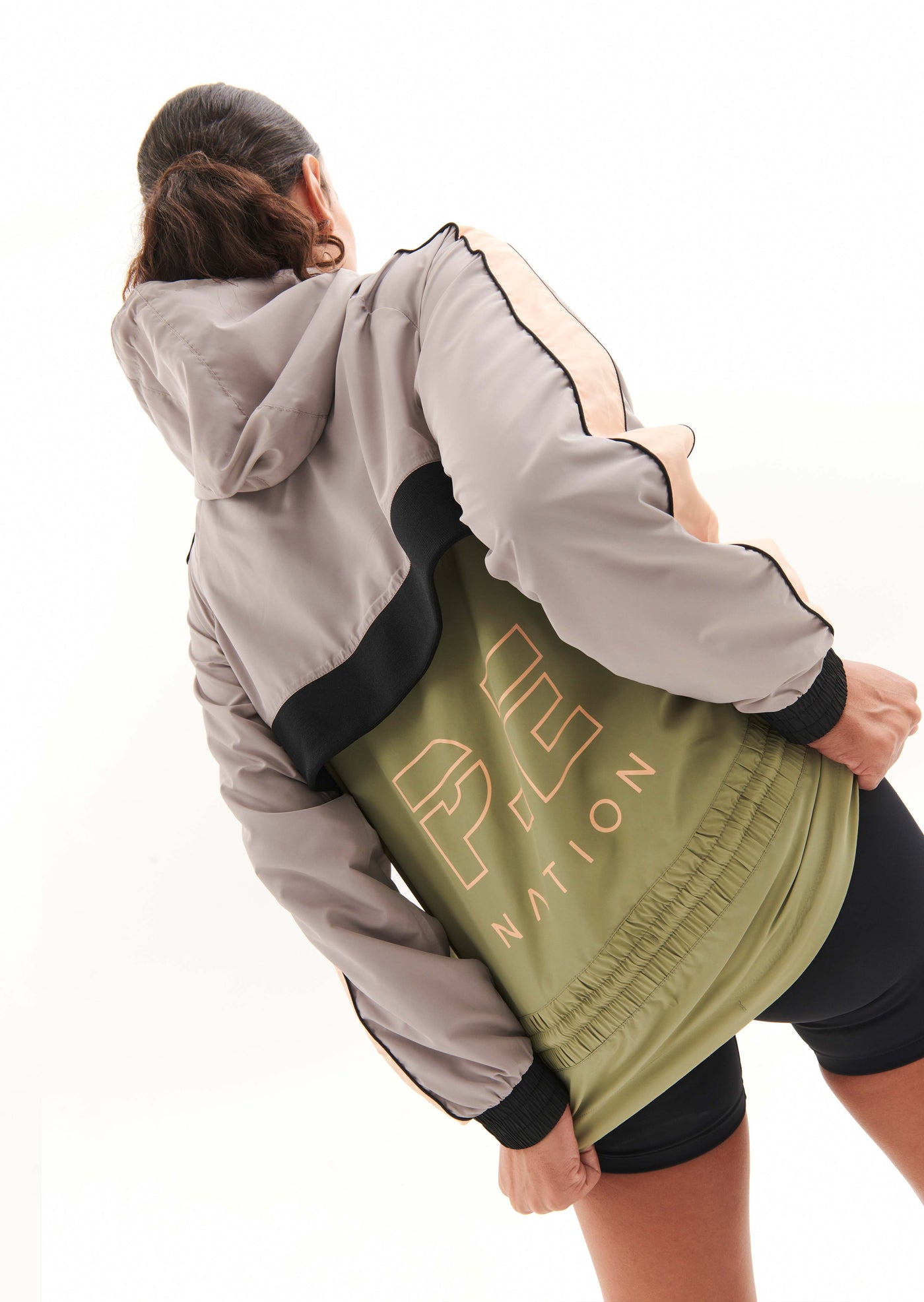 MAN DOWN JACKET IN OPAL GRAY