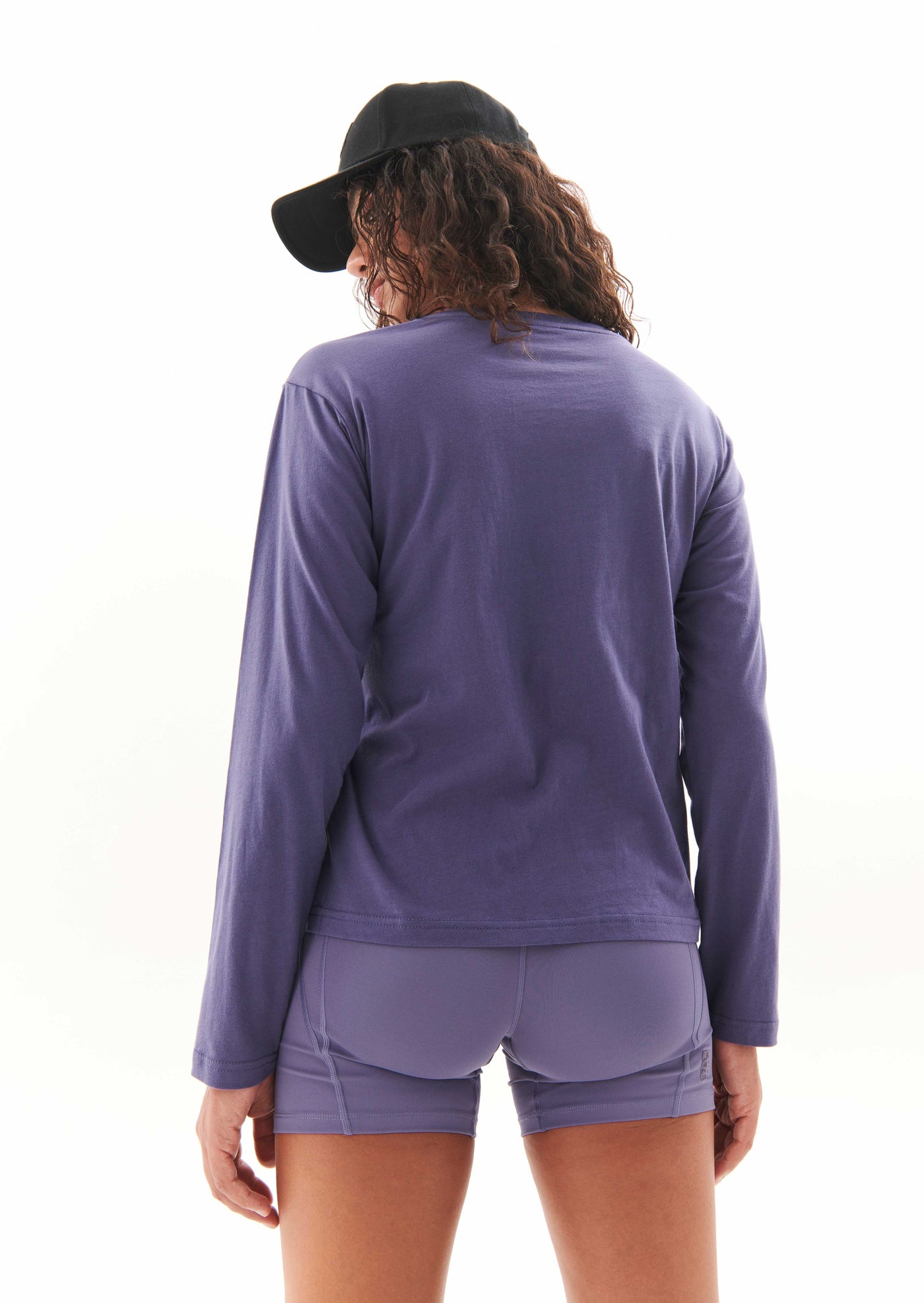 HEADS UP LS TOP IN HERON