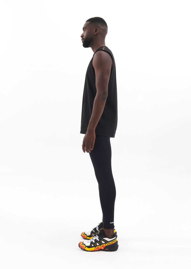 EQUIPE MENS LEGGING IN BLACK