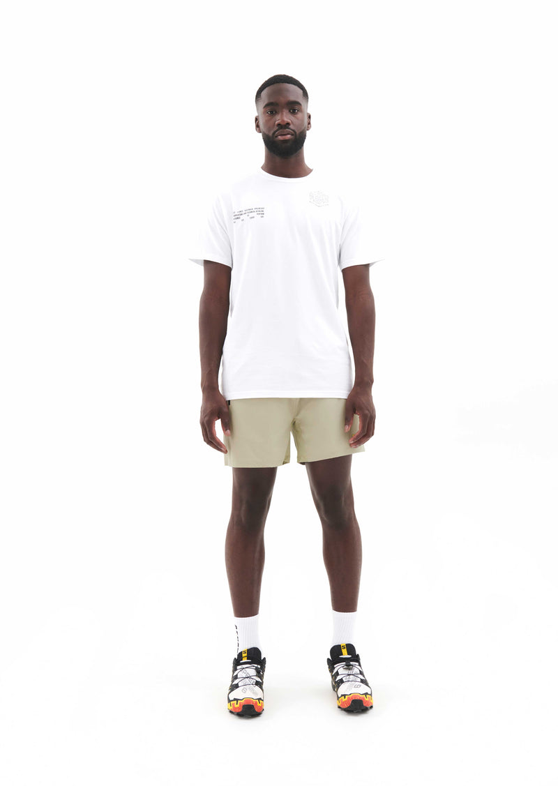 INTERVAL SHORT IN PALE KHAKI