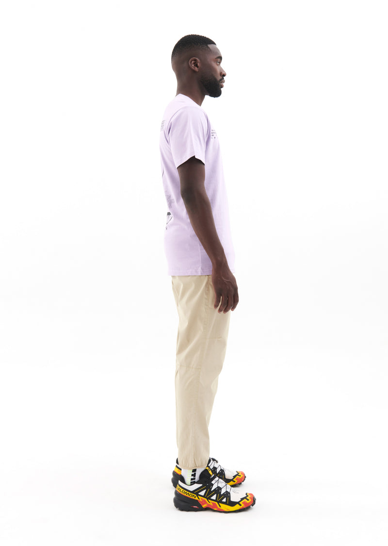 REVOLVE TEE IN LAVENDER FROST
