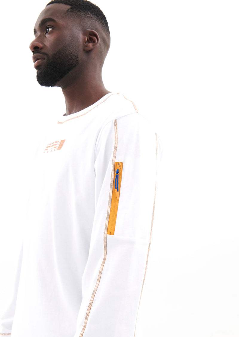 ADAPT LS TEE IN OPTIC WHITE