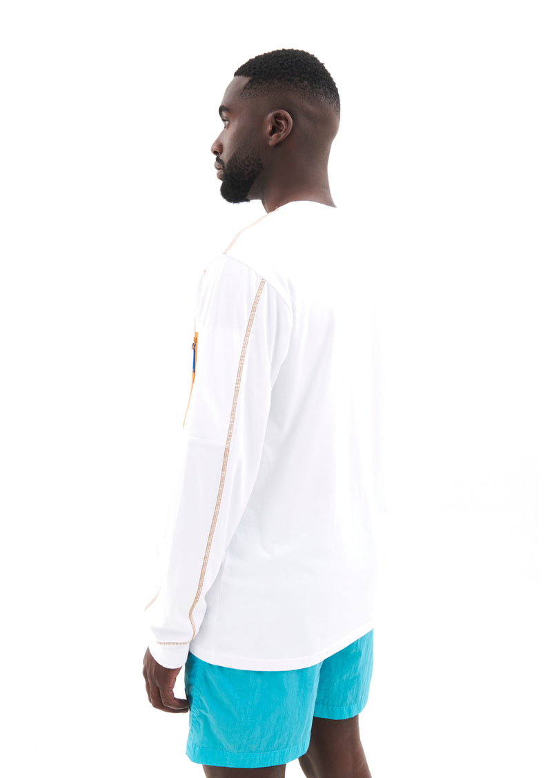 ADAPT LS TEE IN OPTIC WHITE