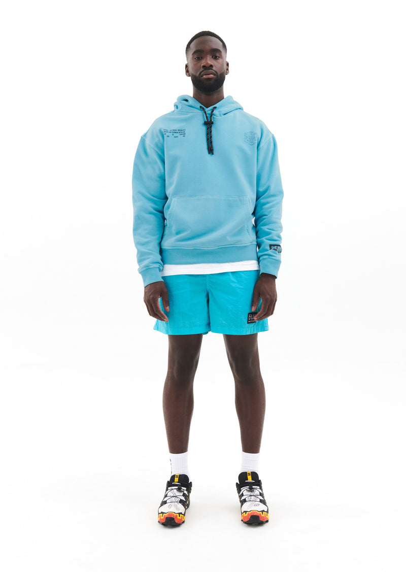REVOLVE HOODIE IN BLUE CURACAO
