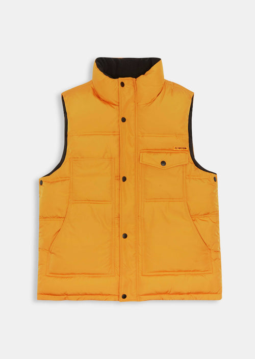 CUTBACK VEST IN GOLDEN OAK