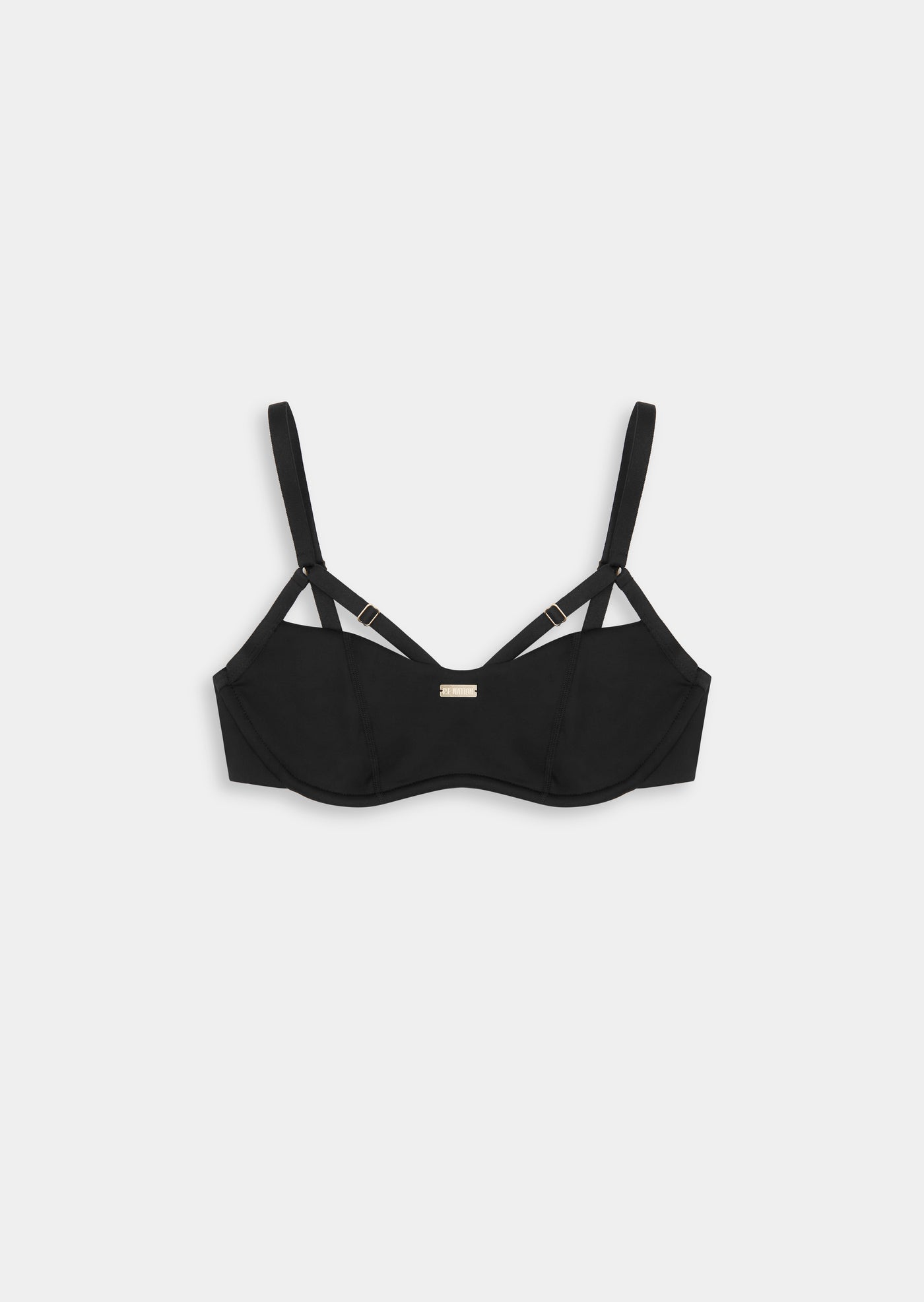 BOUNDLESS SPORTS BRA IN BLACK