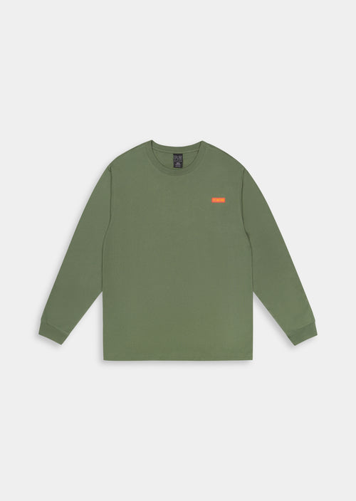 BOWERY LS TEE IN FOUR LEAF CLOVER