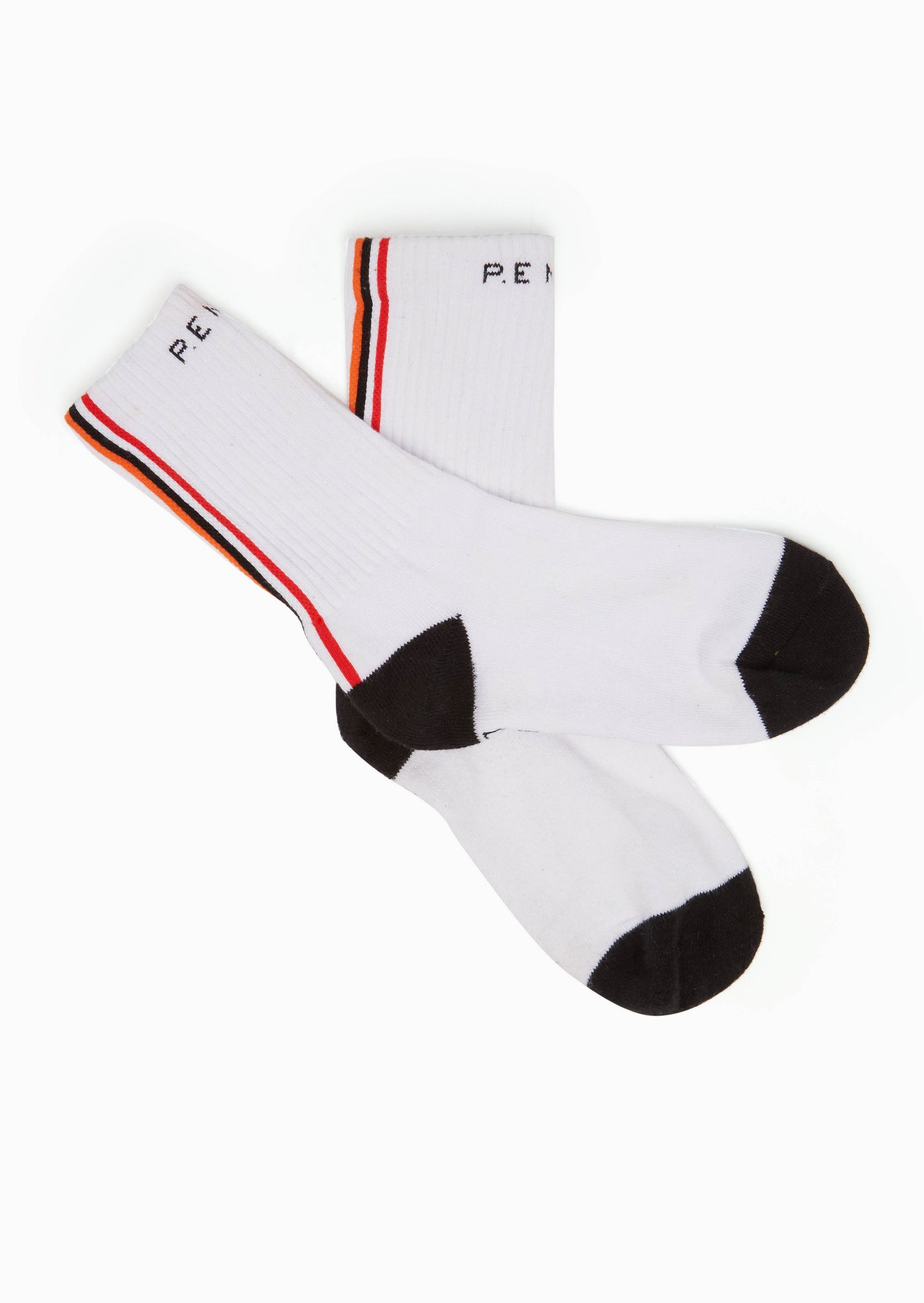 VERTICAL JUMP SOCK TWIN PACK IN BLK/WHITE