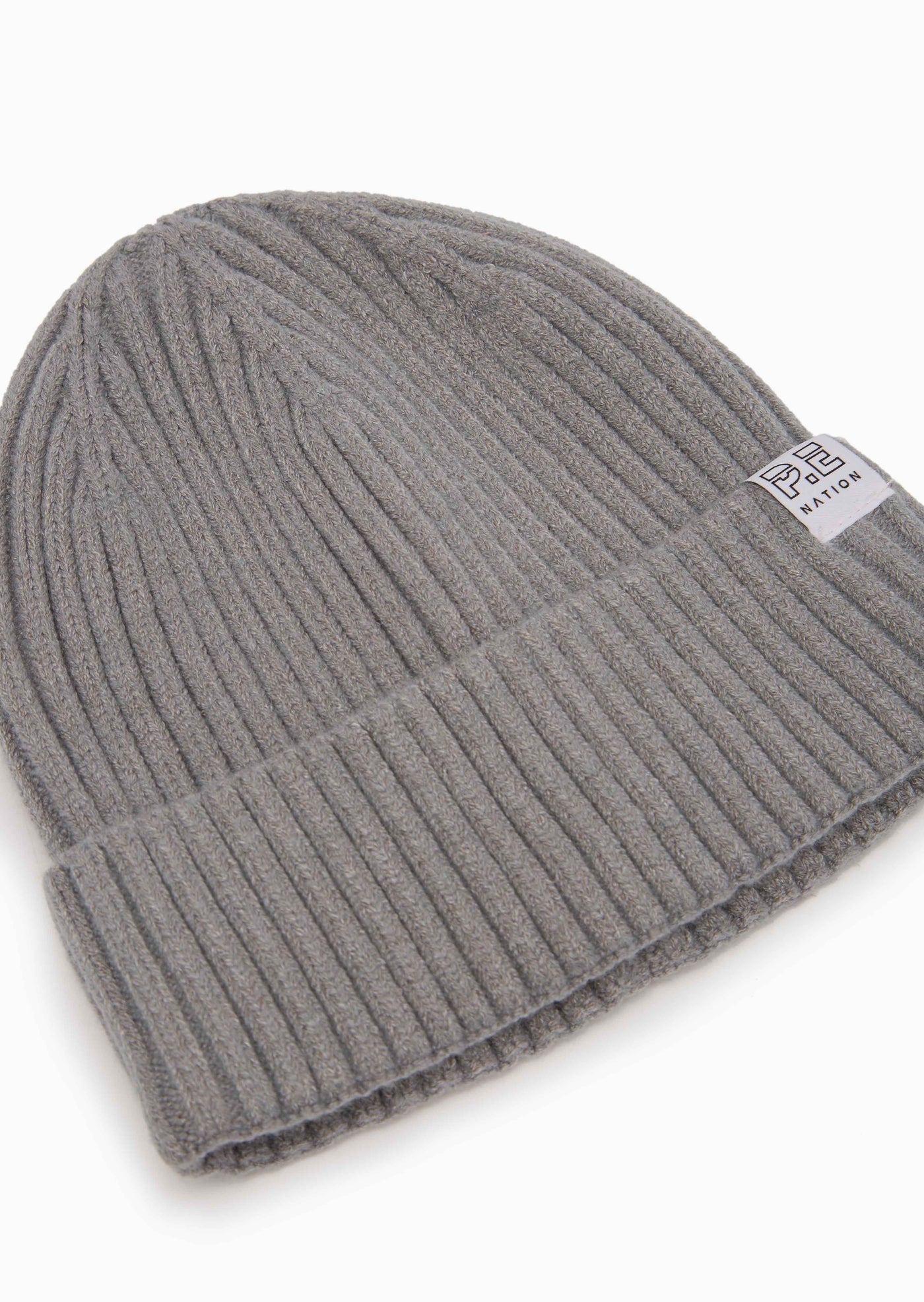 TARGET LINE BEANIE IN GREY MARL