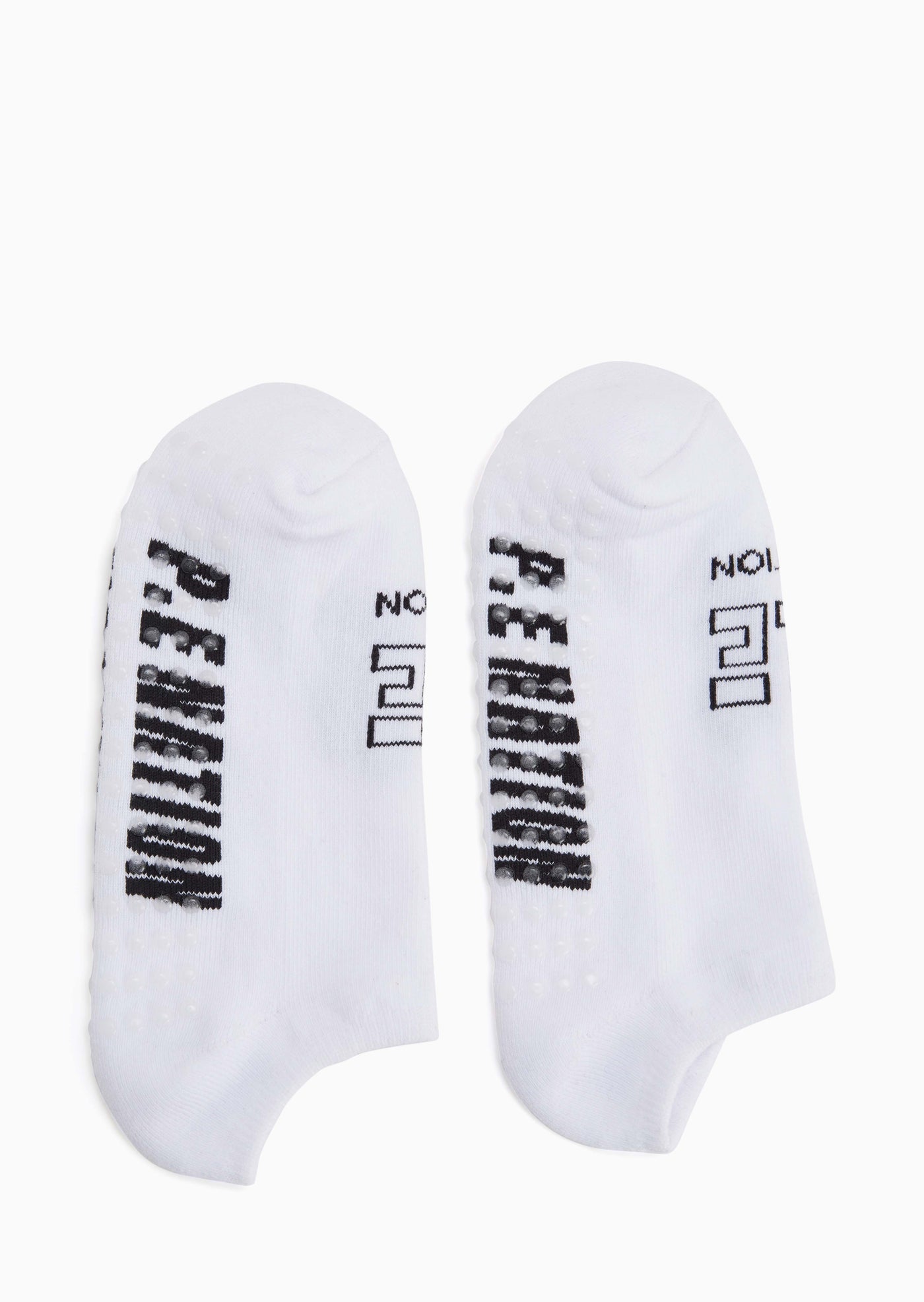 POST SEASON ANKLE SOCK TWIN PACK IN WHITE/BLACK