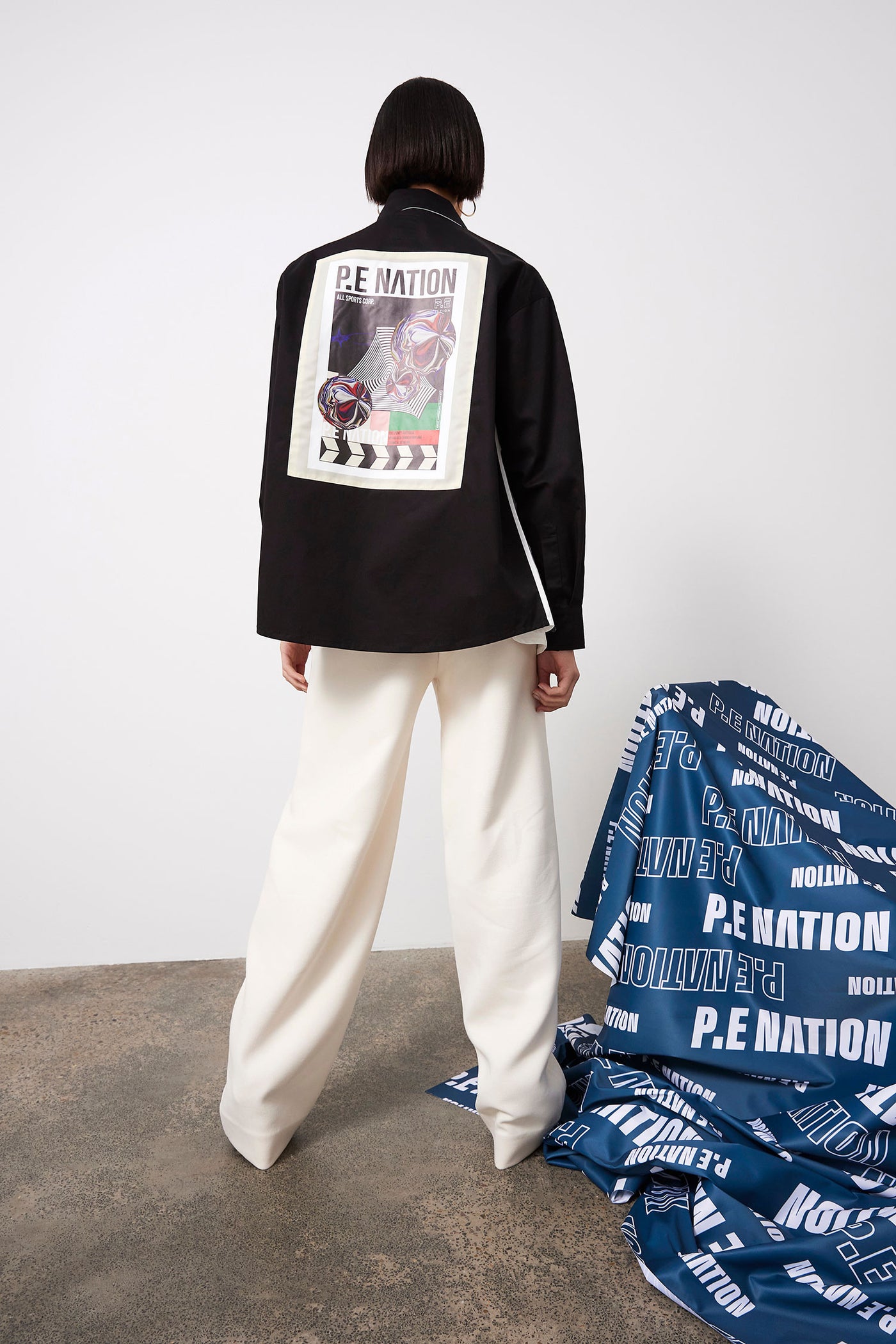 MANIFESTO SHIRT IN OPTIC WHITE