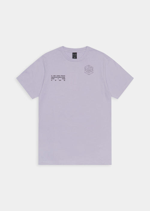 REVOLVE TEE IN LAVENDER FROST
