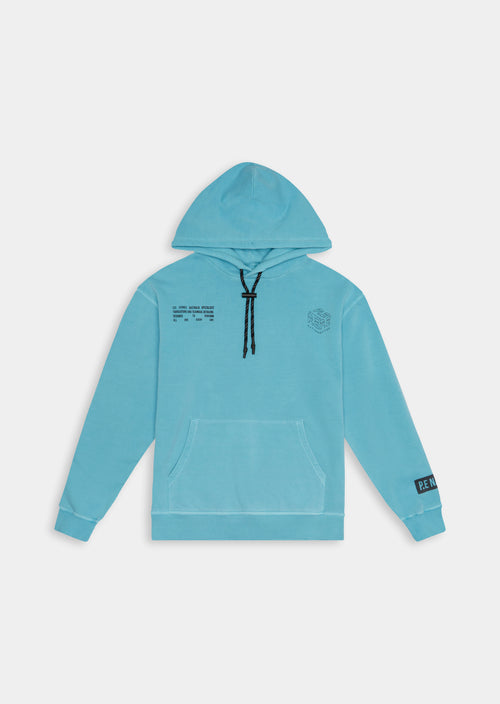 REVOLVE HOODIE IN BLUE CURACAO