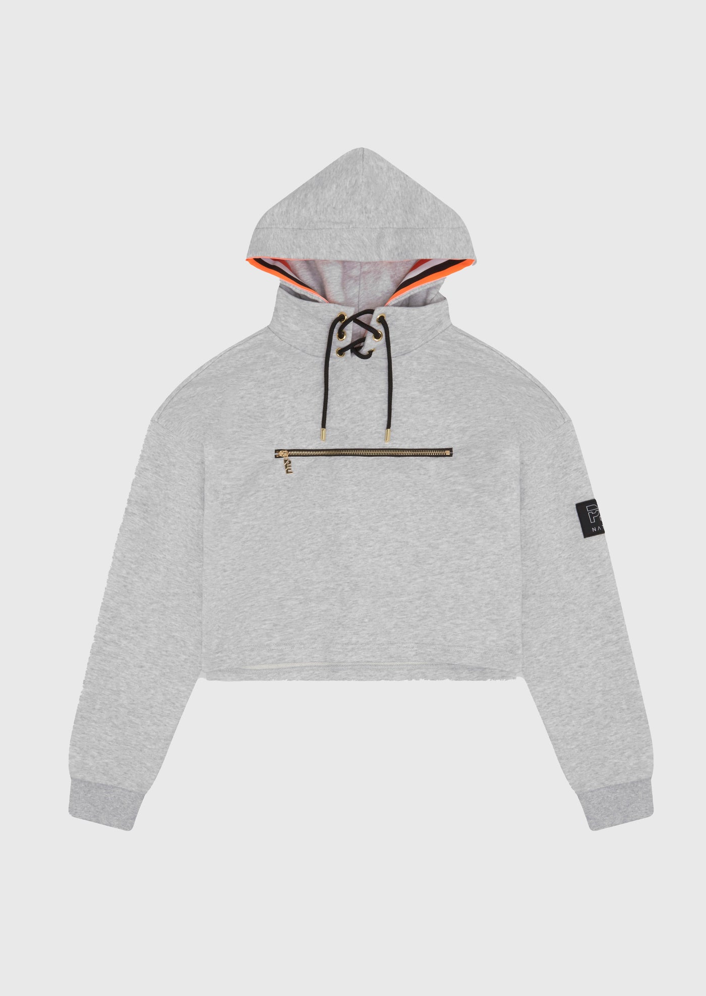 LEGACY ORGANIC COTTON HOODIE IN GREY MARL