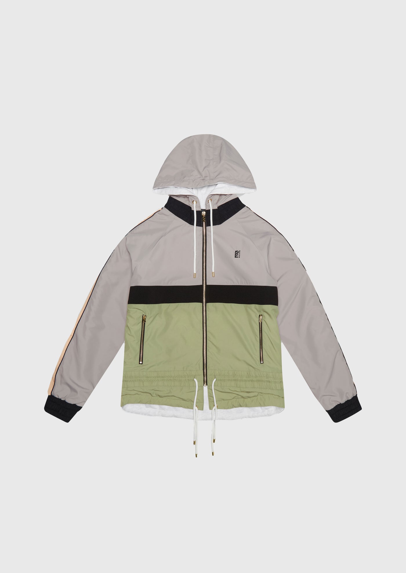 MAN DOWN JACKET IN OPAL GRAY