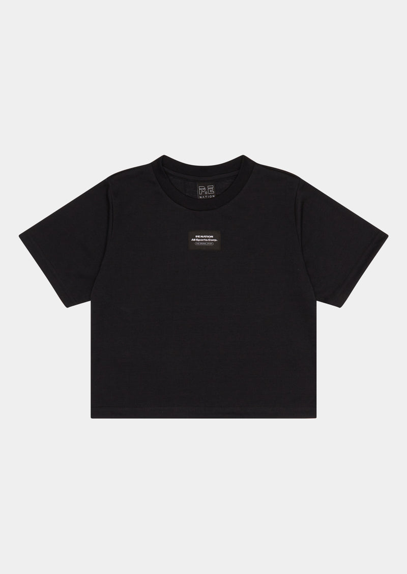 TITLE GAME TEE IN BLACK